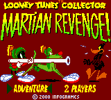 Looney Tunes Collector - Martian Revenge! (Europe) (En,Fr,De,Es,It,Nl) Title Screen